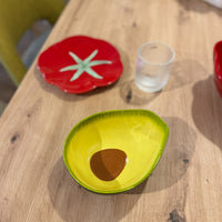 Bol aguacate cerámica 18x14x7 cm
